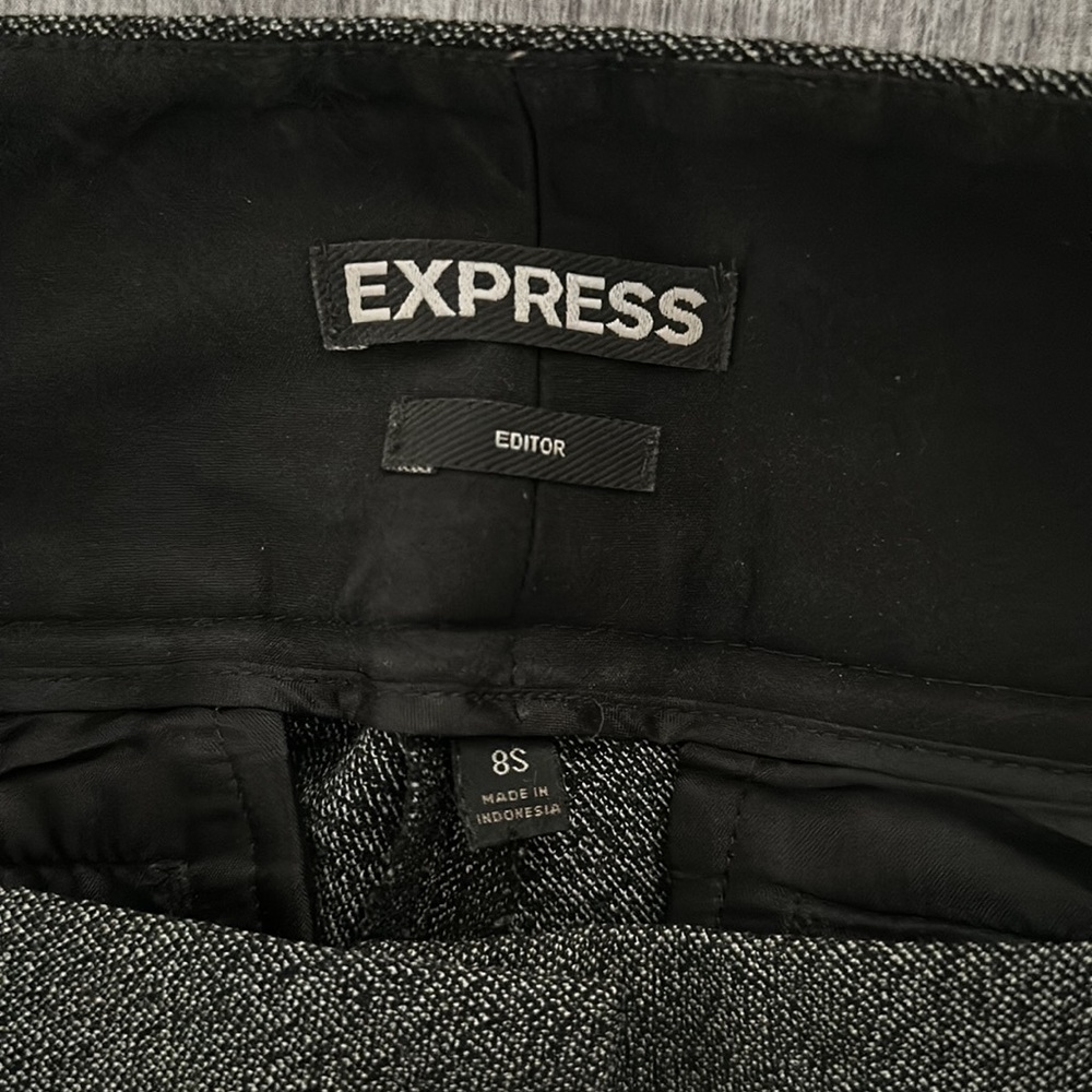 Express Editor Pants Size 8s - image 3